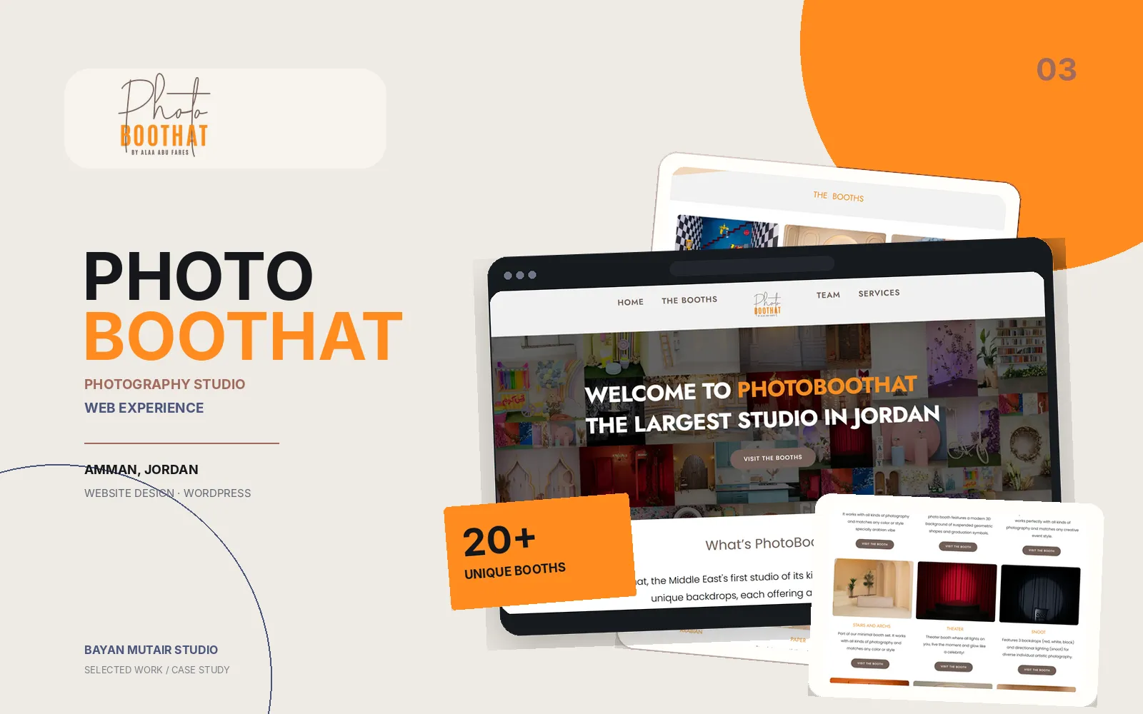 Photoboothat digital experience project